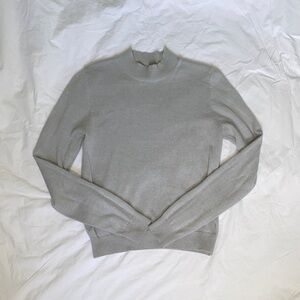Gray Turtleneck